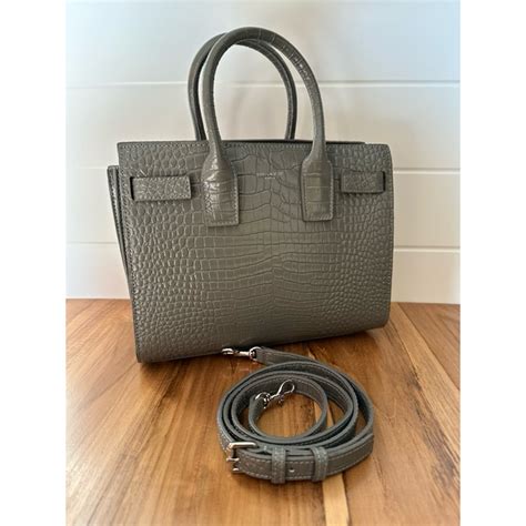 sac de jour croco ysl